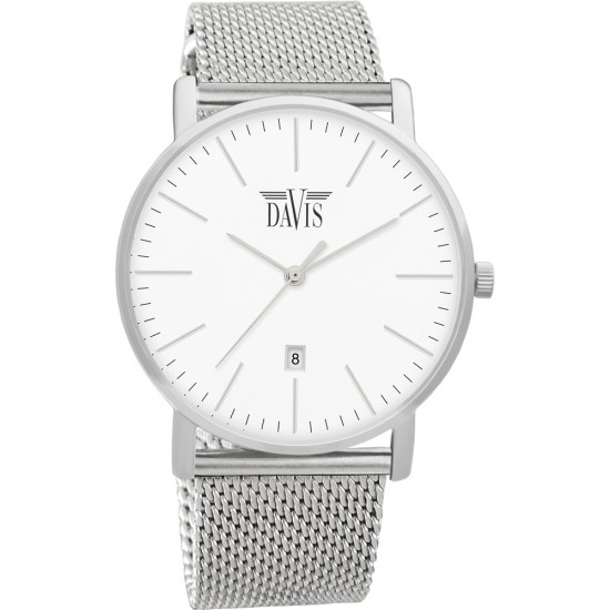 HORLOGES - De Davis Charles 2040 is een prachtig stijlvol horloge. Dit  horloge wordt geleverd in een originele Davis geschenkverpakking en met  standaard 2 jaar garantie.