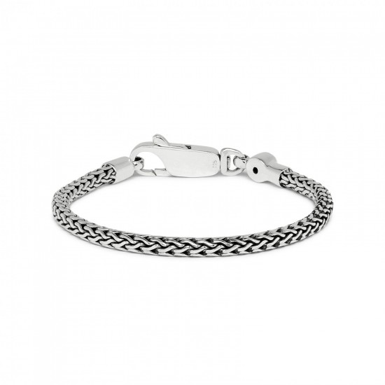 Sieraden Armdecoraties Armbanden Pierre Lang Armband zilver-zwart casual uitstraling 