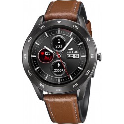 LOTUS SMARTWATCH ZWART STAAL + EXTRA BAND