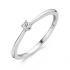 BLUSH 1621WDI WITGOUDEN RING DIAMANT 0.06CT.