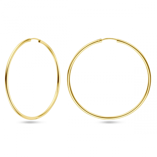 HUISCOLLECTIE 4013334 GOUDEN OORRINGEN 50MM.