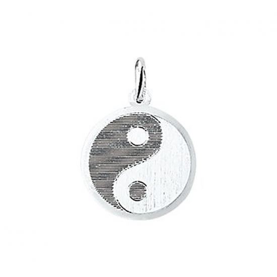 HUISCOLLECTIE 1003275 ZILVEREN HANGER YIN-YANG