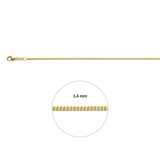 HUISCOLLECTIE 4004588 GOUDEN GOURMET COLLIER 42 CM