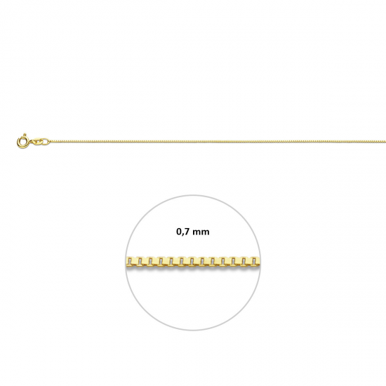 HUISCOLLECTIE 4003880 GOUDEN VENETIAANS COLLIER