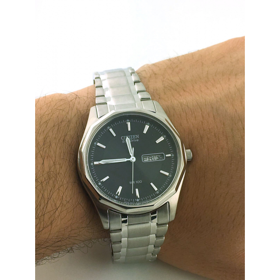 CITIZEN BM8430-59E HERENHORLOGE  ECO-DRIVE  STAAL