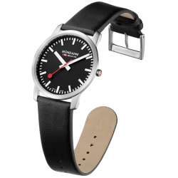 MONDAINE A638.30350.14SBB HORLOGE ELEGANT STAAL SAFFIER 41MM