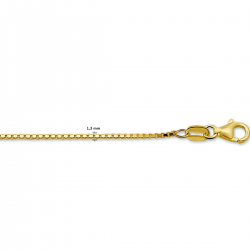 HUISCOLLECTIE 4003900 GOUDEN COLLIER VENETIAANS 45 CM.