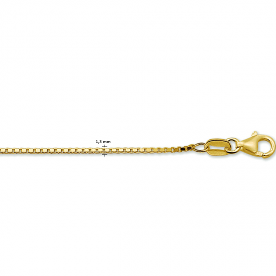 HUISCOLLECTIE 4003900 GOUDEN COLLIER VENETIAANS 45 CM. HUISCOLLECTIE 4003900 GOUDEN COLLIER VENETIAANS 45 CM.