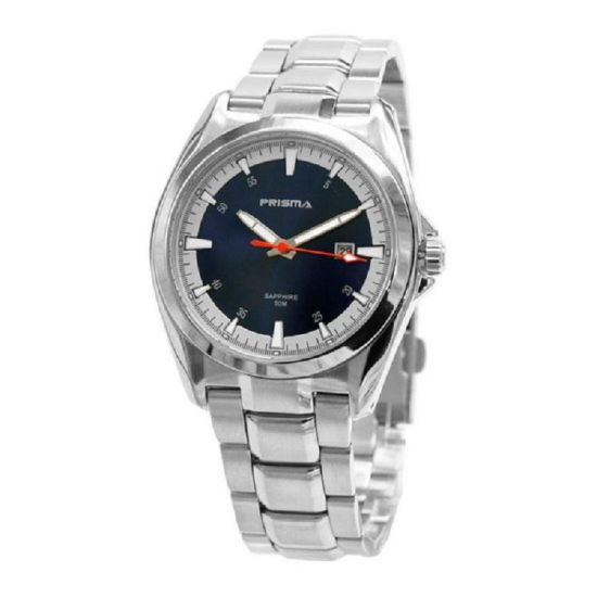 PRISMA P.1080 HERENHORLOGE STAAL MET SAFFIERGLAS PRISMA P.1080 HERENHORLOGE STAAL MET SAFFIERGLAS