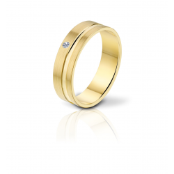 ANGELI DI BOSCA 525Z110 GOUDEN TROUWRING FINESSE COLLECTIE