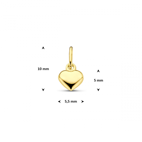 HUISCOLLECTIE 4005721 GOUDEN HANGER HARTJE
