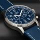 DAVIS 0455 HERENHORLOGE STAAL CHRONO AVIAMATIC