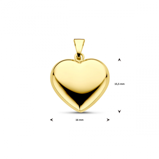 HUISCOLLECTIE 4005730 GOUDEN HANGER HART