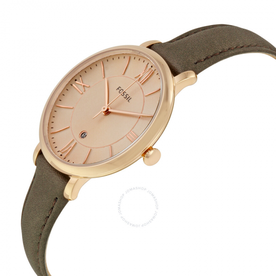 FOSSIL ES3707 DAMESHORLOGE ROSÉ VERGULD STAAL FOSSIL ES3707 DAMESHORLOGE ROSÉ VERGULD STAAL