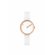 PICTO PT43381-0212R ROSÉ STALEN HORLOGE WIT SILICONEN BAND 40MM PICTO PT43381-0212R ROSÉ STALEN HORLOGE WIT SILICONEN BAND 40MM
