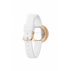 PICTO PT43381-0212R ROSÉ STALEN HORLOGE WIT SILICONEN BAND 40MM PICTO PT43381-0212R ROSÉ STALEN HORLOGE WIT SILICONEN BAND 40MM