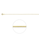 HUISCOLLECTIE 4003886 14 KARAAT GOUDEN VENETIAANS COLLIER 42 CM