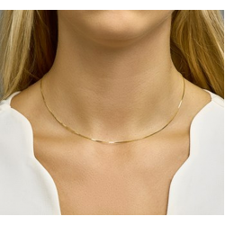 HUISCOLLECTIE 4003886 14 KARAAT GOUDEN VENETIAANS COLLIER 42 CM