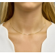 HUISCOLLECTIE 4003886 14 KARAAT GOUDEN VENETIAANS COLLIER 42 CM