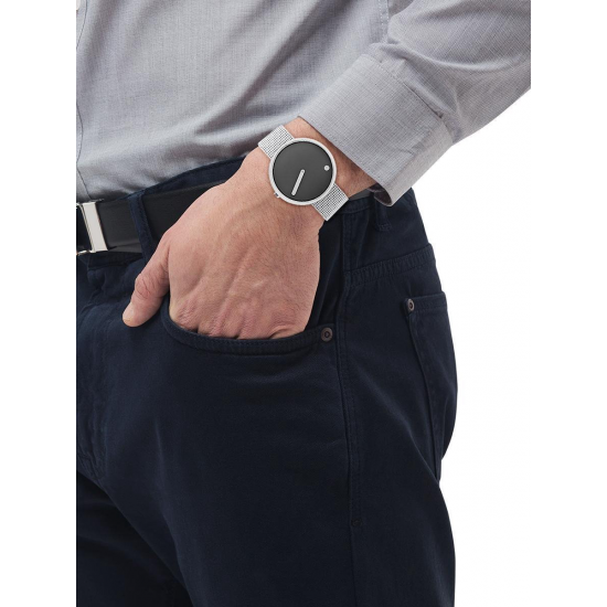 PICTO PT43370-0820 STALEN HORLOGE MET STALEN BAND 40MM PICTO PT43370-0820 STALEN HORLOGE MET STALEN BAND 40MM