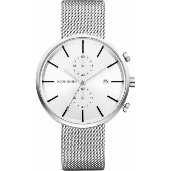 JACOB JENSEN JJ 625 HERENHORLOGE CHRONO SAFFIER LINEAR JACOB JENSEN JJ 625 HERENHORLOGE CHRONO SAFFIER LINEAR