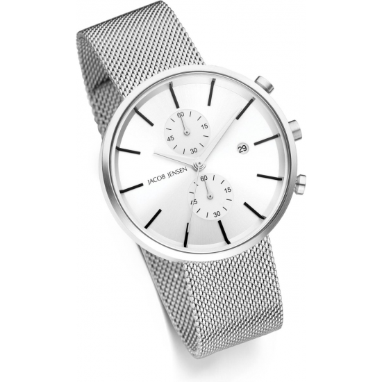 JACOB JENSEN JJ 625 HERENHORLOGE CHRONO SAFFIER LINEAR JACOB JENSEN JJ 625 HERENHORLOGE CHRONO SAFFIER LINEAR