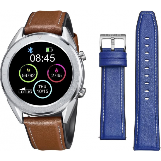 LOTUS SMARTWATCH STAAL + EXTRA BAND