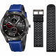 LOTUS SMARTWATCH STAAL + EXTRA BAND