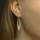 THE HOUSE OF JEWELS 4022897 GOUDEN OORHANGERS OVALEN THE HOUSE OF JEWELS 4022897 GOUDEN OORHANGERS OVALEN