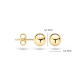 BLUSH 7123YGO GEELGOUDEN OORKNOPPEN BOL BLUSH 7123YGO GEELGOUDEN OORKNOPPEN BOL