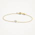 BLUSH 2166YZI GEELGOUDEN ARMBAND ZIRKONIA