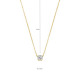 BLUSH 3049YZI GEELGOUDEN COLLIER MET HANGER ZIRKONIA