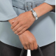 CITIZEN ECO-DRIVE DAMESHORLOGE STAAL BICOLOR SAFFIER CITIZEN ECO-DRIVE DAMESHORLOGE STAAL BICOLOR SAFFIER