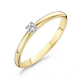 BLUSH 1601BDI GEELGOUDEN RING DIAMANT 0.06CT.