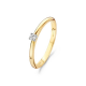 BLUSH 1601BDI GEELGOUDEN RING DIAMANT 0.06CT.