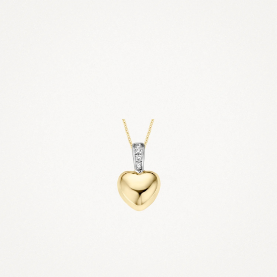 BLUSH 6077BZI BICOLOR GOUDEN HANGER ZIRKONIA BLUSH 6077BZI BICOLOR GOUDEN HANGER ZIRKONIA