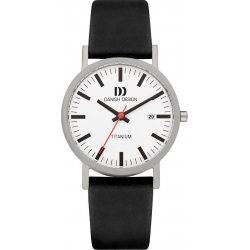 DANISH DESIGN IQ24Q199 HERENHORLOGE TITANIUM RHINE