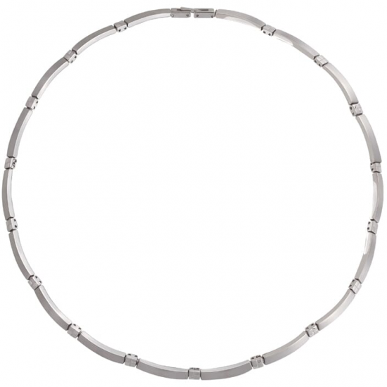 BOCCIA 0831-01 TITANIUM COLLIER MAT-POLI