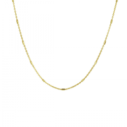 HUISCOLLECTIE 4021543 GOUDEN COLLIER FANTASIE BLOKJES