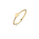 BLUSH 1212YGO GEELGOUDEN RING MET PLAATJE