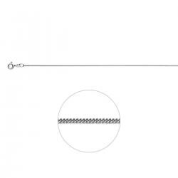 HUISCOLLECTIE 4102193 WITGOUDEN LENGTECOLLIER GOURMET 42 CM