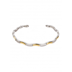 BOCCIA 0370-02 TITANIUM ARMBAND BICOLOR MAT-POLI