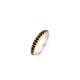 TI SENTO 12123BO ZILVER VERGULDE RING ZWARTE ZIRKONIA TI SENTO 12123BO ZILVER VERGULDE RING ZWARTE ZIRKONIA