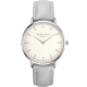 ROSEFIELD DAMESHORLOGE STAAL THE BOWERY WHITE-GREY-SILVER ROSEFIELD DAMESHORLOGE STAAL THE BOWERY WHITE-GREY-SILVER