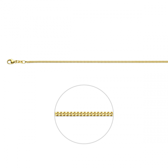 GOUDEN GOURMET COLLIER 42 CM. 1.8MM