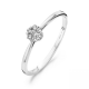 BLUSH 1610WDI WITGOUDEN RING DIAMANT 0.11CT.