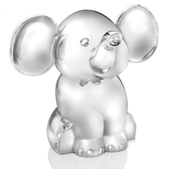 ZILVERSTAD 6035261 VERZILVERDE SPAARPOT OLIFANT ZILVERSTAD 6035261 VERZILVERDE SPAARPOT OLIFANT