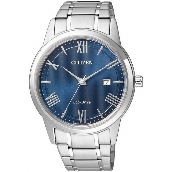 CITIZEN AW1231-58L ECO-DRIVE HERENHORLOGE STAAL