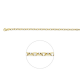 THE HOUSE OF JEWELS 4207627 BICOLOR GOUDEN COLLIER ANKER FANTASIE