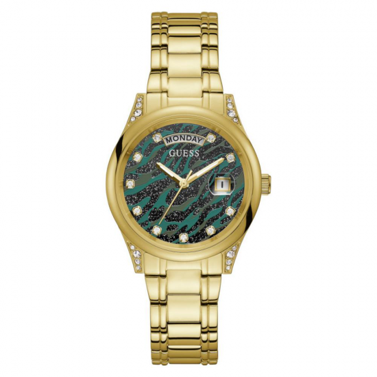 GUESS GW0047L3 DAMESHORLOGE VERGULD STAAL LADIES DRESS GUESS GW0047L3 DAMESHORLOGE VERGULD STAAL LADIES DRESS